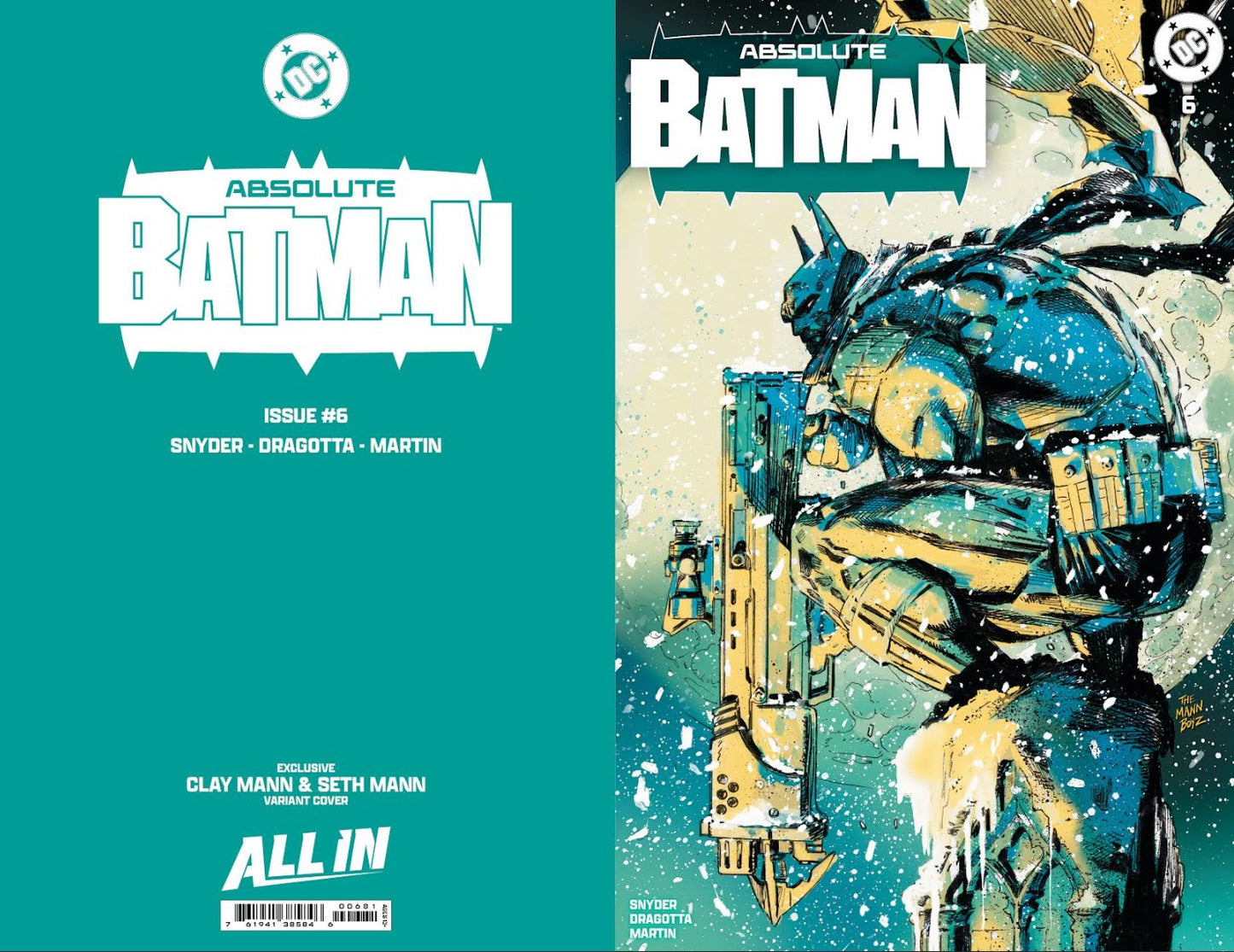 PRESALE Clay Mann Absolute Batman Foil Variant Bundle