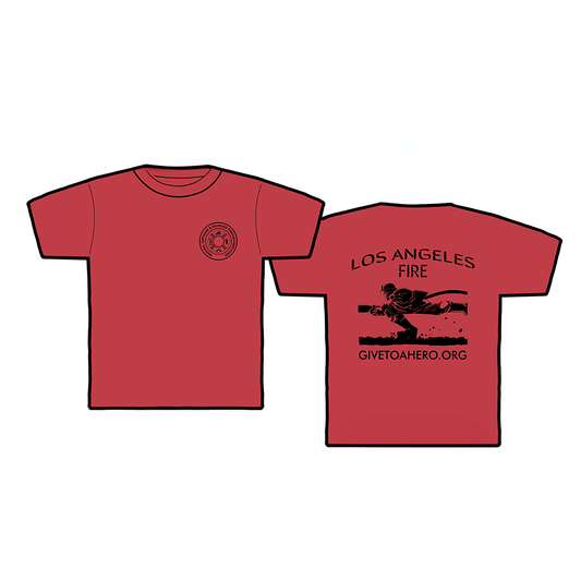Frank Miller's Widows, Orphans, & Disabled Firefighter's Fund Charity Shirt (RED)