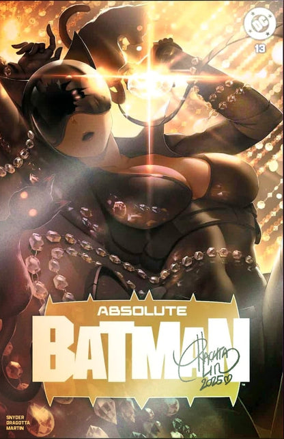 PRESALE – Rachta Lin Absolute Batman #13 – NYCC Exclusive Catwoman Foil Variant Cover