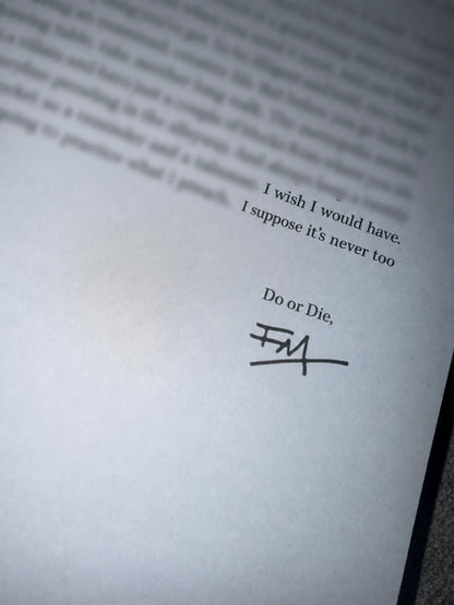Push the Wall: My Life, Writing, Drawing, and the Art of Storytelling - Signed by Frank Miller
