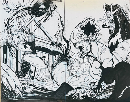 Joëlle Jones Brides of Helheim Double Page Spread