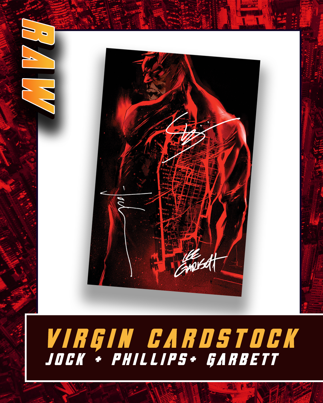 PRESALE – Daredevil #1 Jock Retailer Exclusive Card Stock VIRGIN Variant (No Trade Dress)