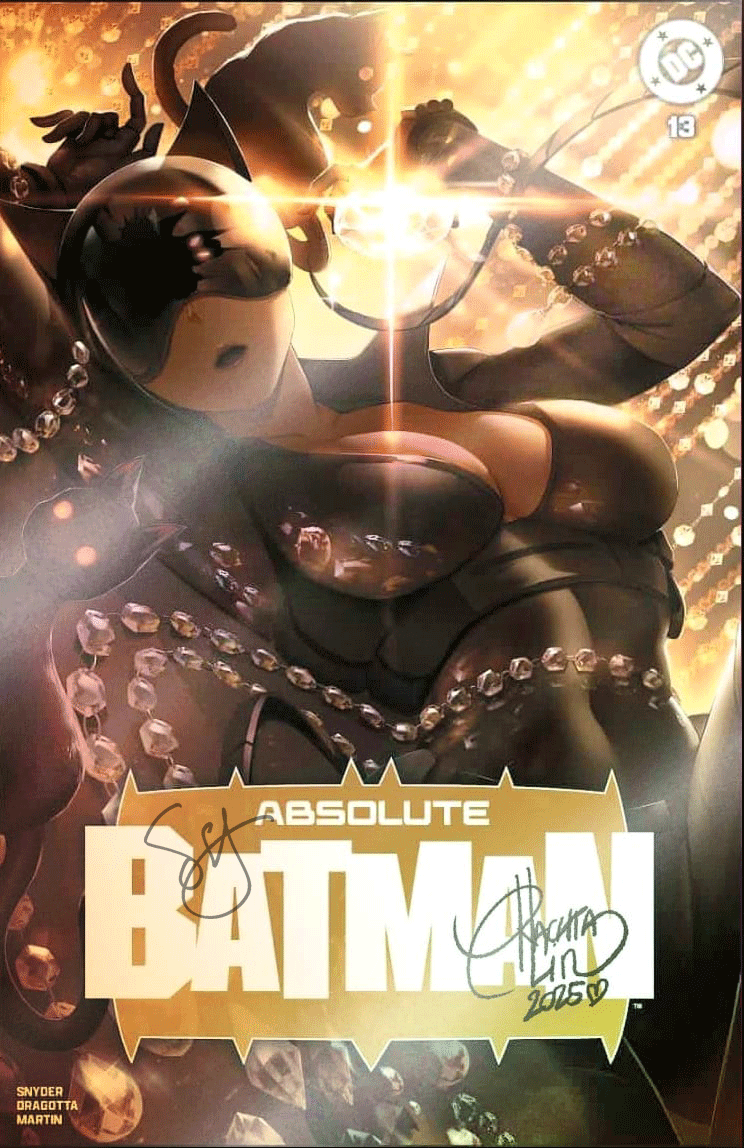 PRESALE – Rachta Lin Absolute Batman #13 – NYCC Exclusive Catwoman Foil Variant Cover