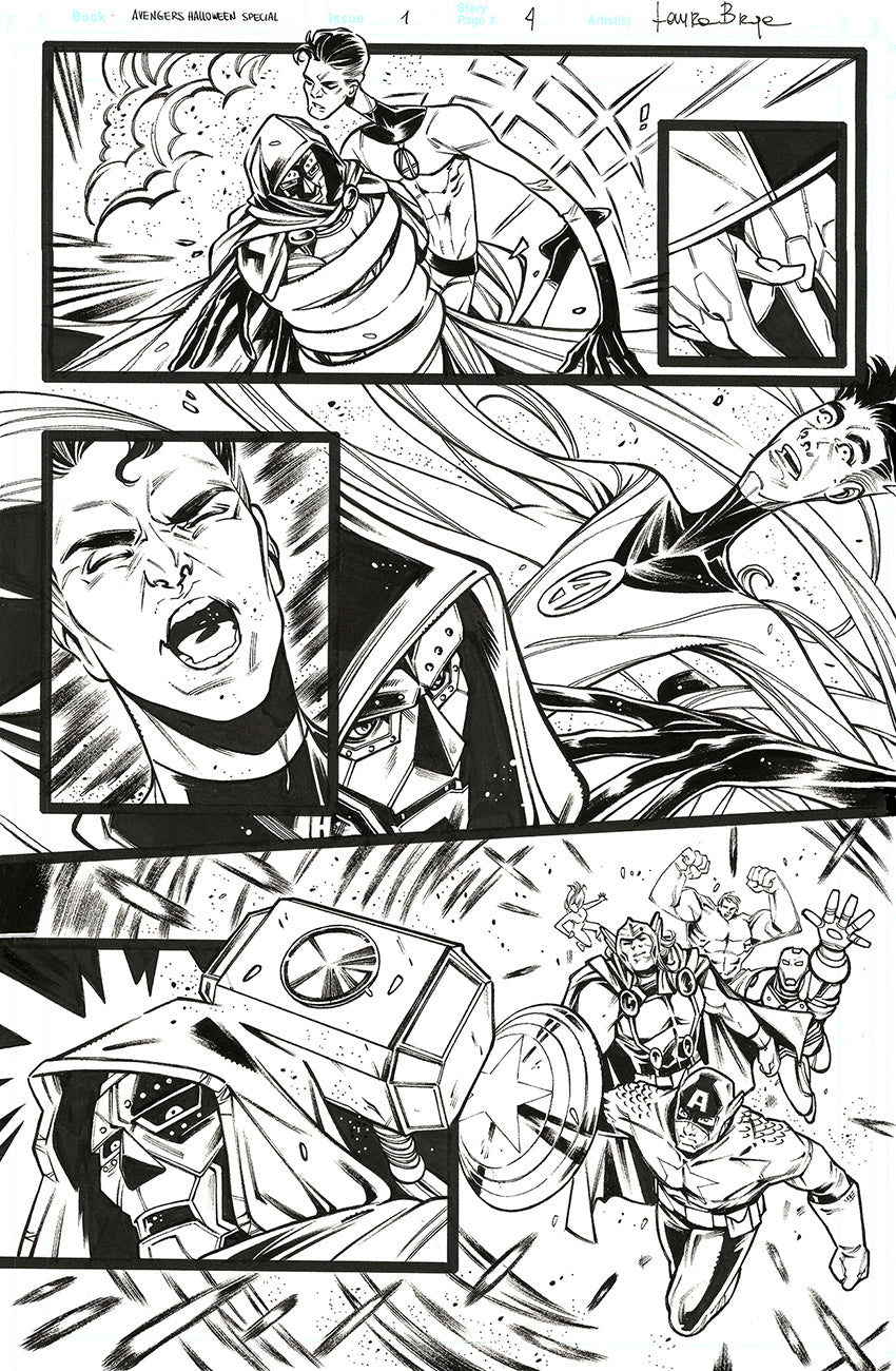 Laura Braga - Fantastic 4 - Halloween Special Page #4