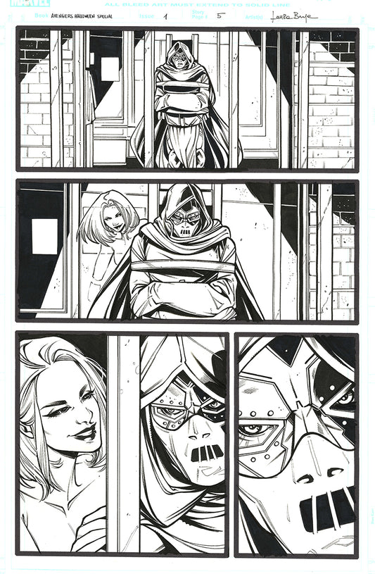 Laura Braga - Fantastic 4 - Halloween Special Page #5