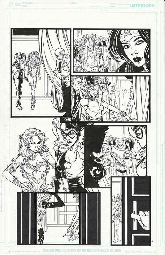 Laura Braga - Harley and Ivy meet Betty and Veronica - Page 1