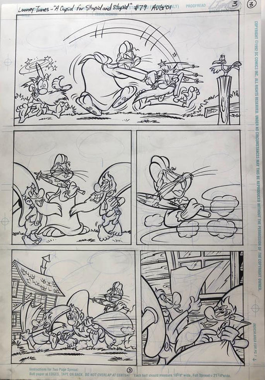 Walter Carzon - Looney Tunes "A Cupid for Stupid and Stupid" #79 Page 3