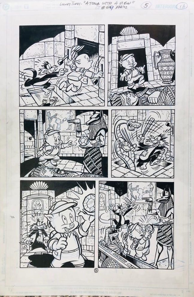 Walter Carzon - Looney Tunes "A Tomb With a View" #89 Page 5