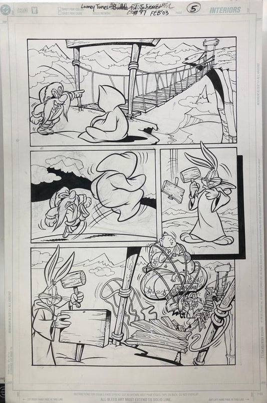 Walter Carzon - Looney Tunes "Beautiful Schemer" #97 Page 5