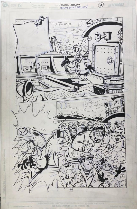 Walter Carzon - Looney Tunes "Duck Adrift" #94 Page 4