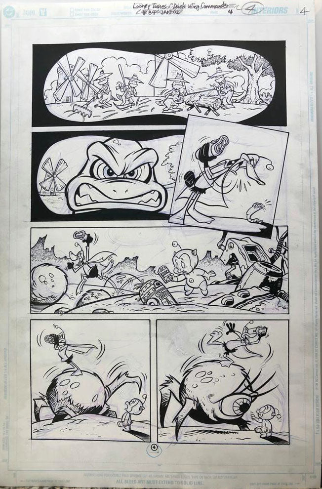 Walter Carzon - Looney Tunes "Duck Wing Commander" #84 Page 4