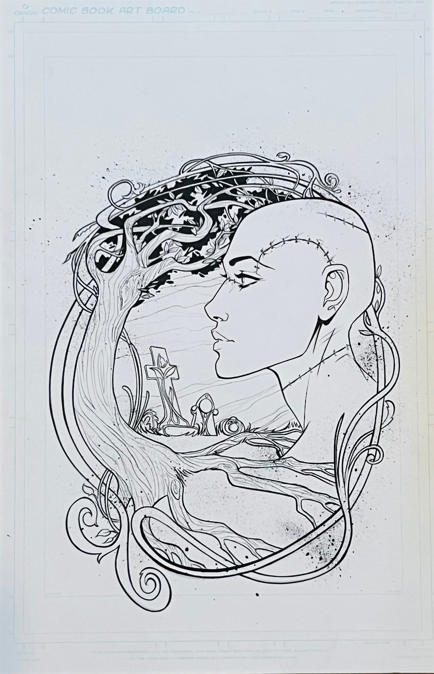 Joëlle Jones Madame Frankenstein #2 Cover