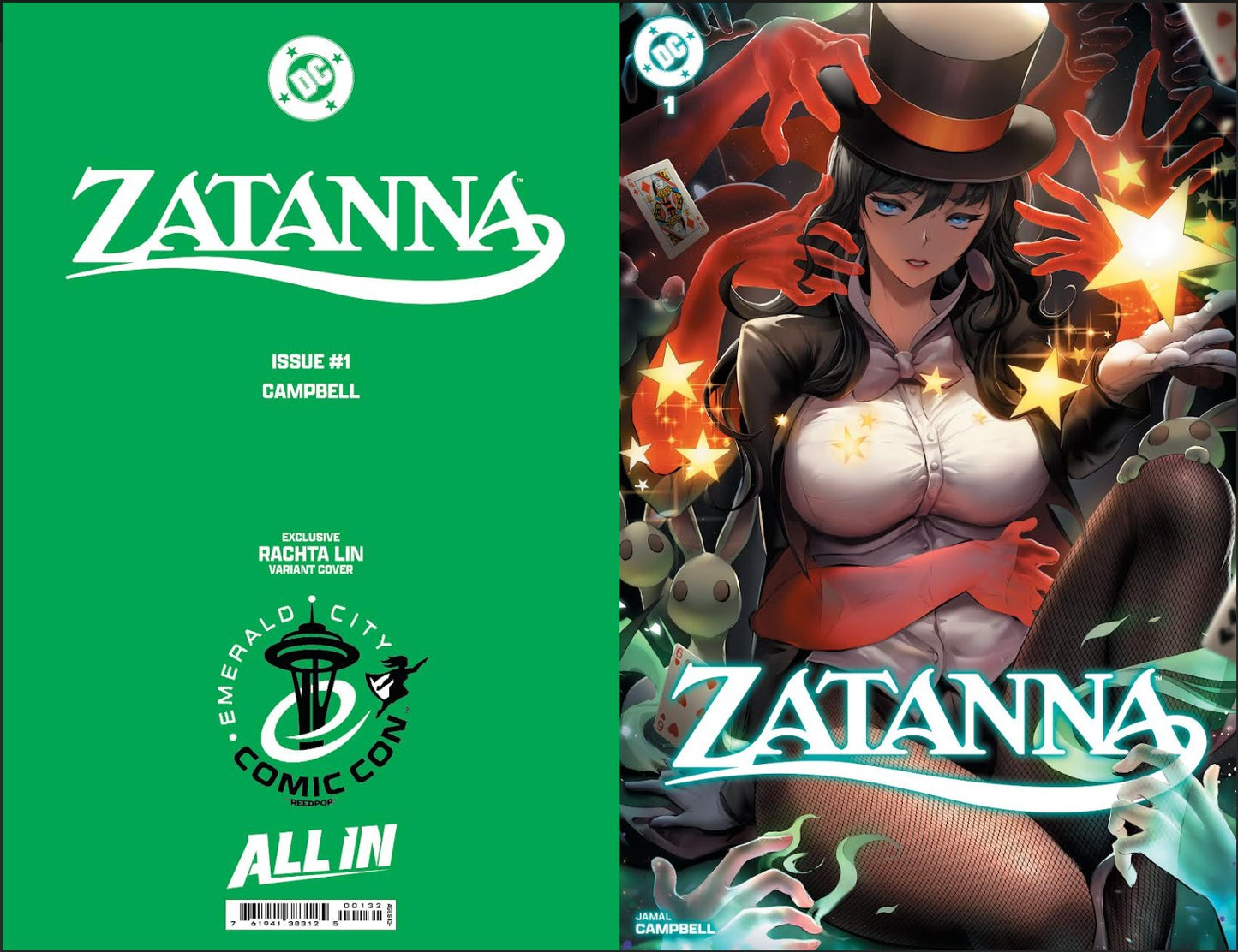 PRESALE Rachta Lin Zatanna 1 Foil Variant