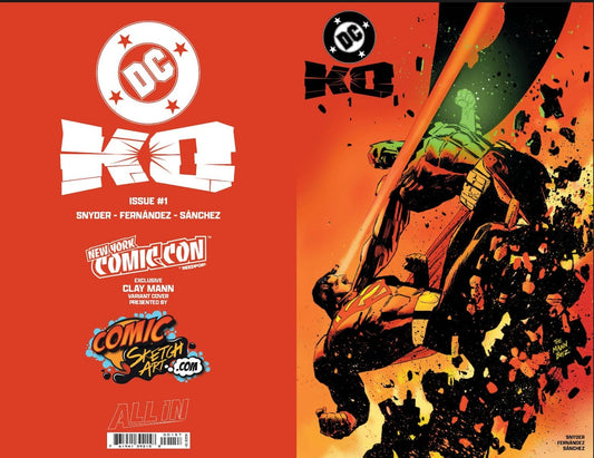 PRESALE – Clay Mann KO Issue #1 – NYCC Exclusive Variant Cover